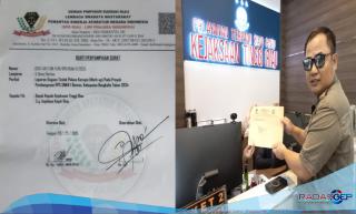 Laporan Dugaan Proyek Bermasalah di SMKN 1 Bantan Resmi Masuk Kejati Riau
